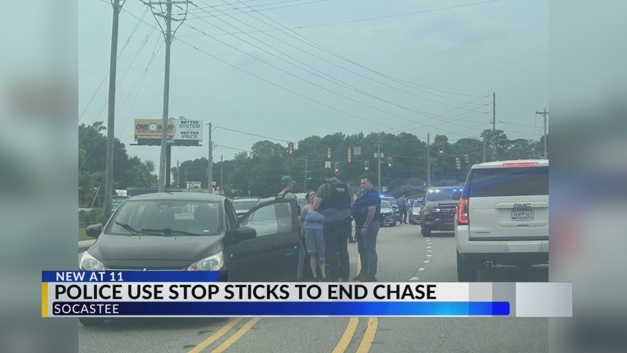 Horry County police disable vehicle on Socastee Boulevard to stop chase ...