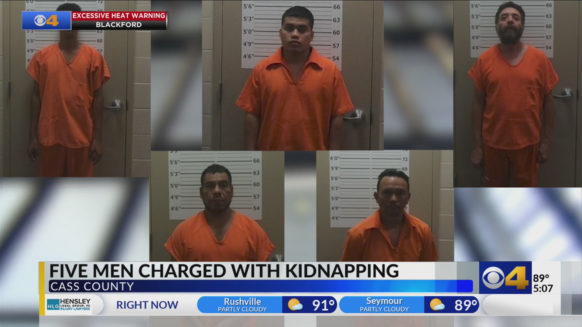 5 men arrested, charged with kidnapping after missing Indiana teen ...