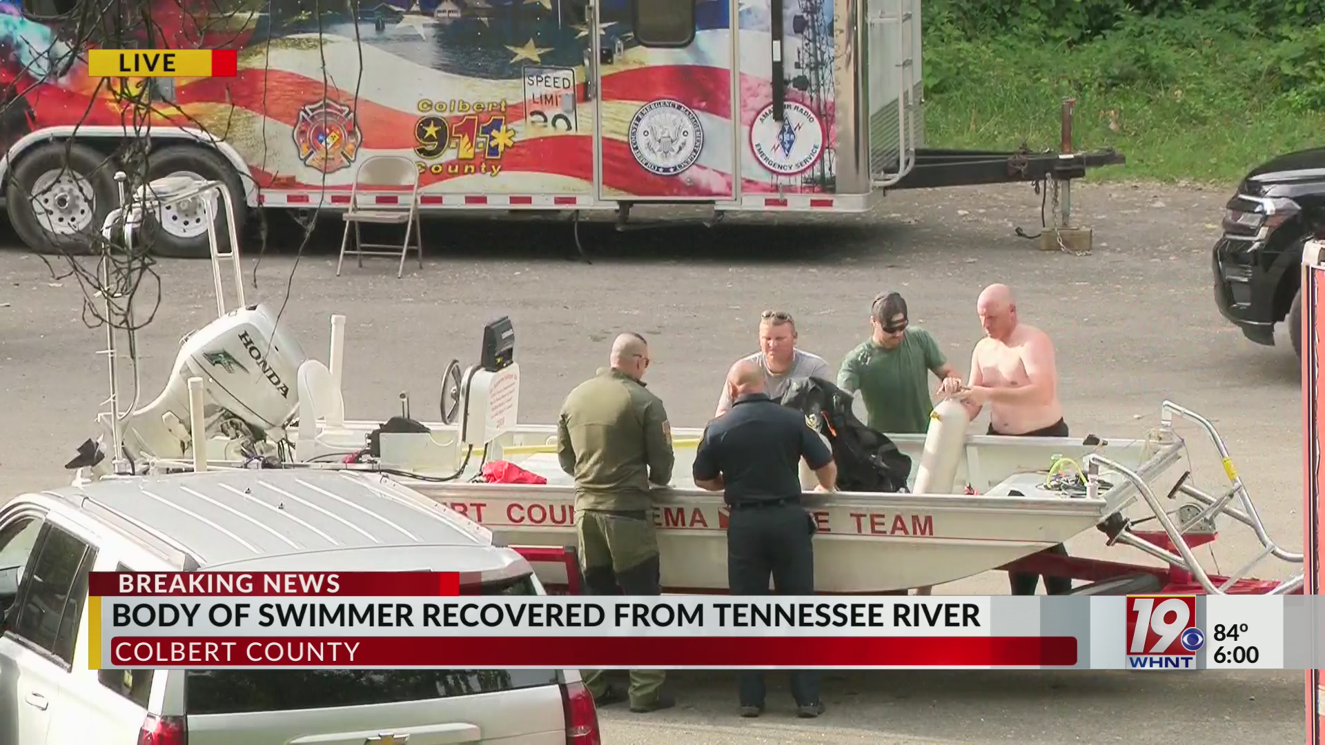 Body Of Missing Swimmer Recovered From Tennessee River In Colbert ...