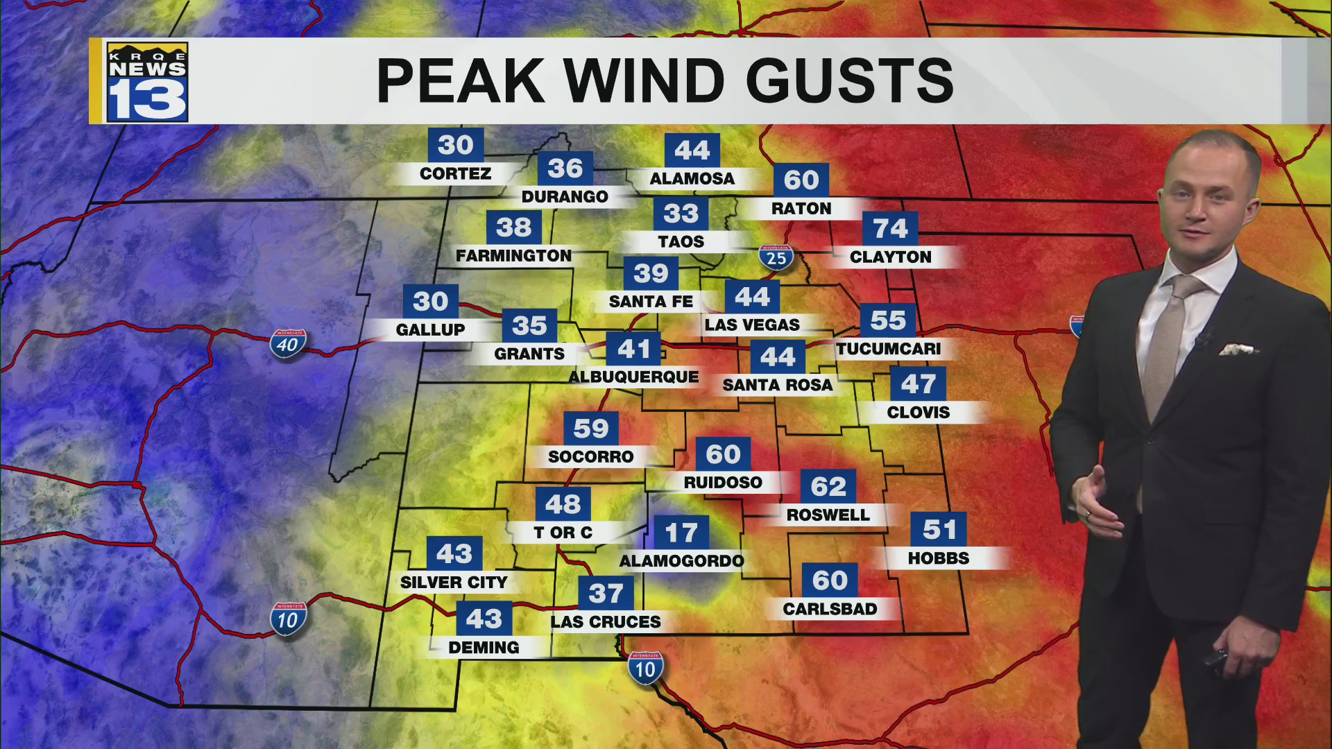 Calmer weather briefly returns Wednesday before another storm moves in ...