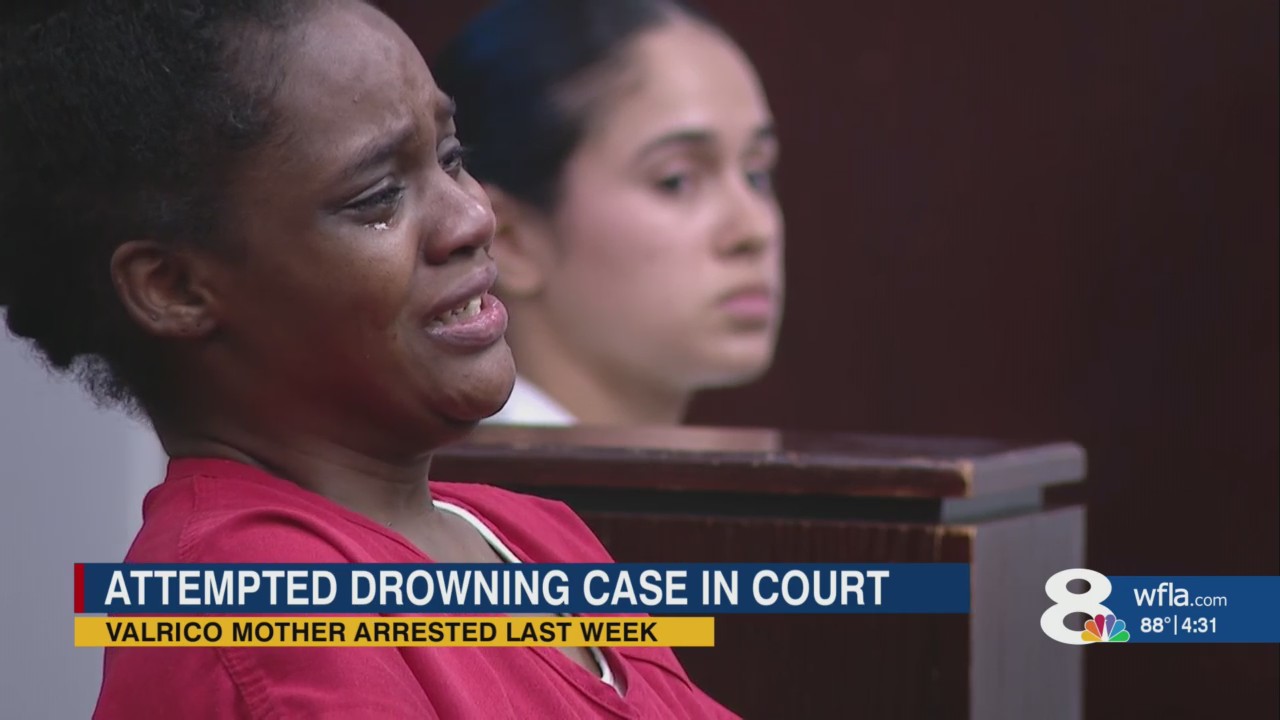 Mother of 3 accused of trying to drown children denied bond – WFLA