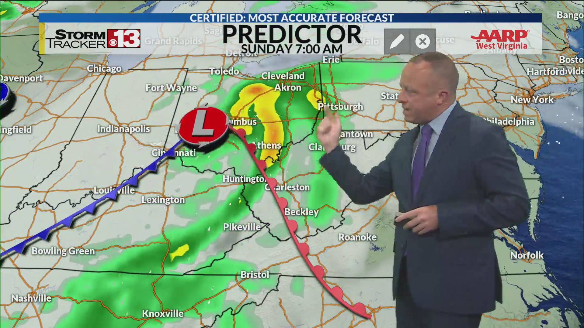 Cool and dry for a few days with Sunday rain – WOWK 13 News