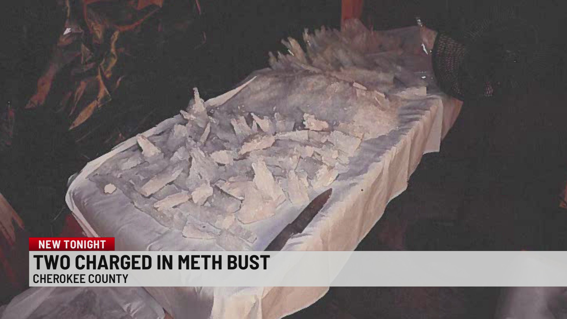 PHOTOS: 500 pounds of meth seized in Cherokee County – WSPA 7NEWS