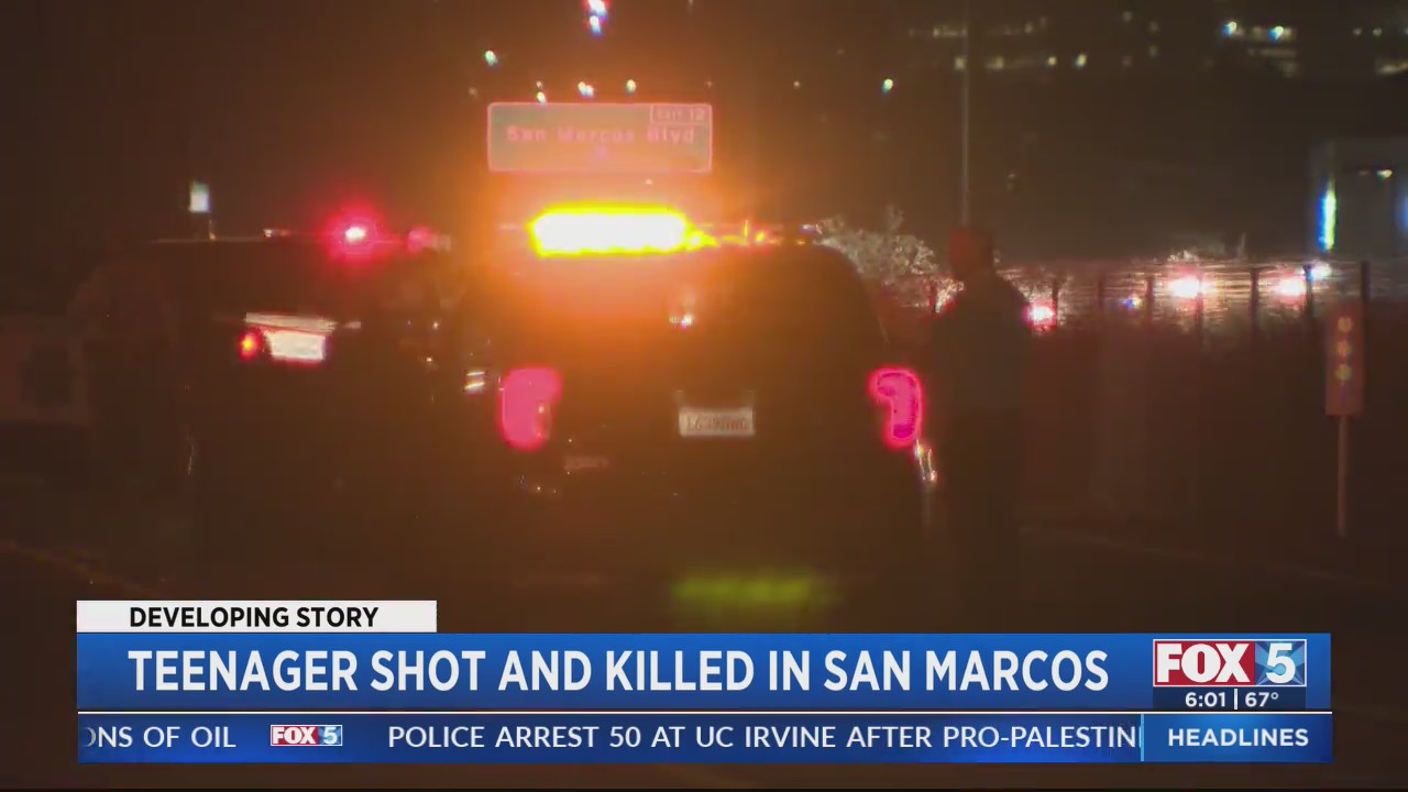 Teenager shot and killed in San Marcos – FOX 5 San Diego & KUSI News