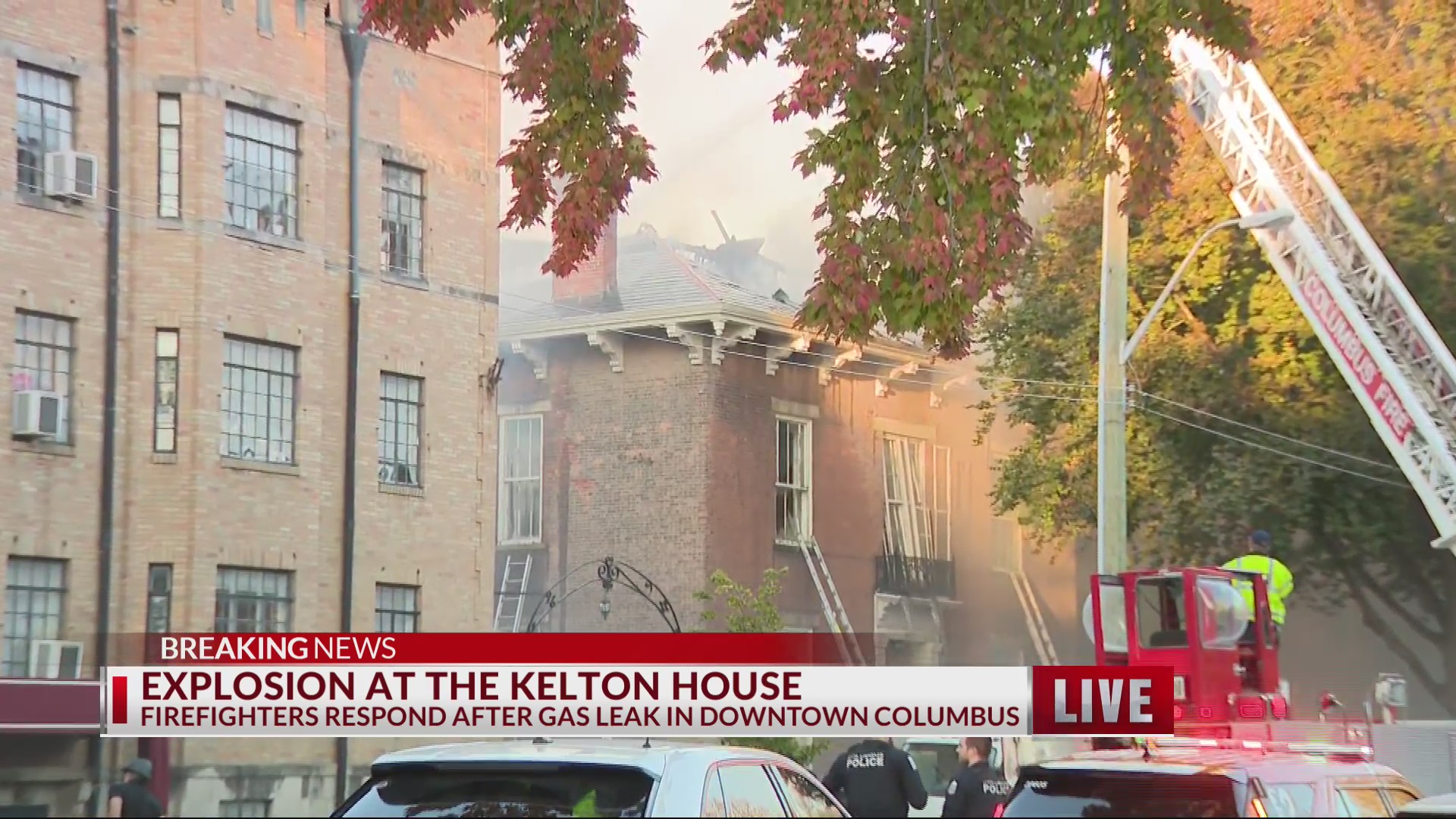 Fire, explosion at historic building in Downtown Columbus – NBC4 WCMH-TV