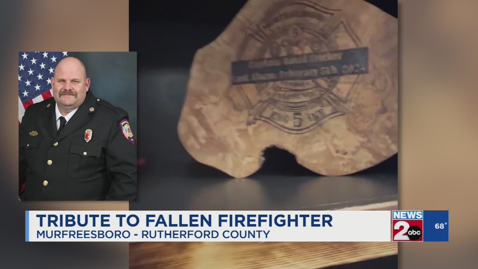 Murfreesboro Fire Rescue honors fallen firefighter WKRN News 2(00)