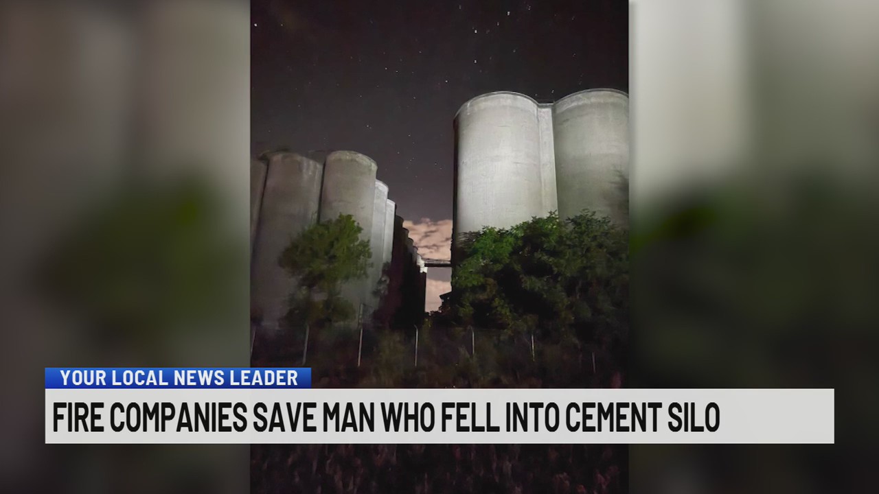 Fire companies save man who fell into cement silo – NEWS10 ABC