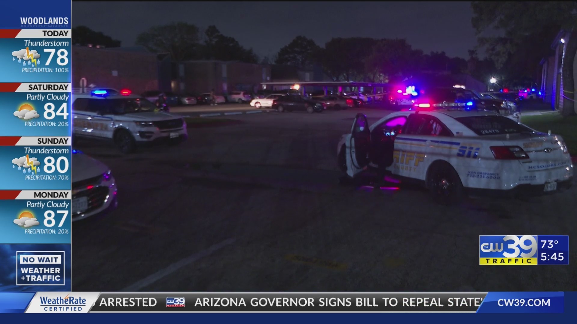 Man dead in apartment shooting in Cypress – CW39 Houston