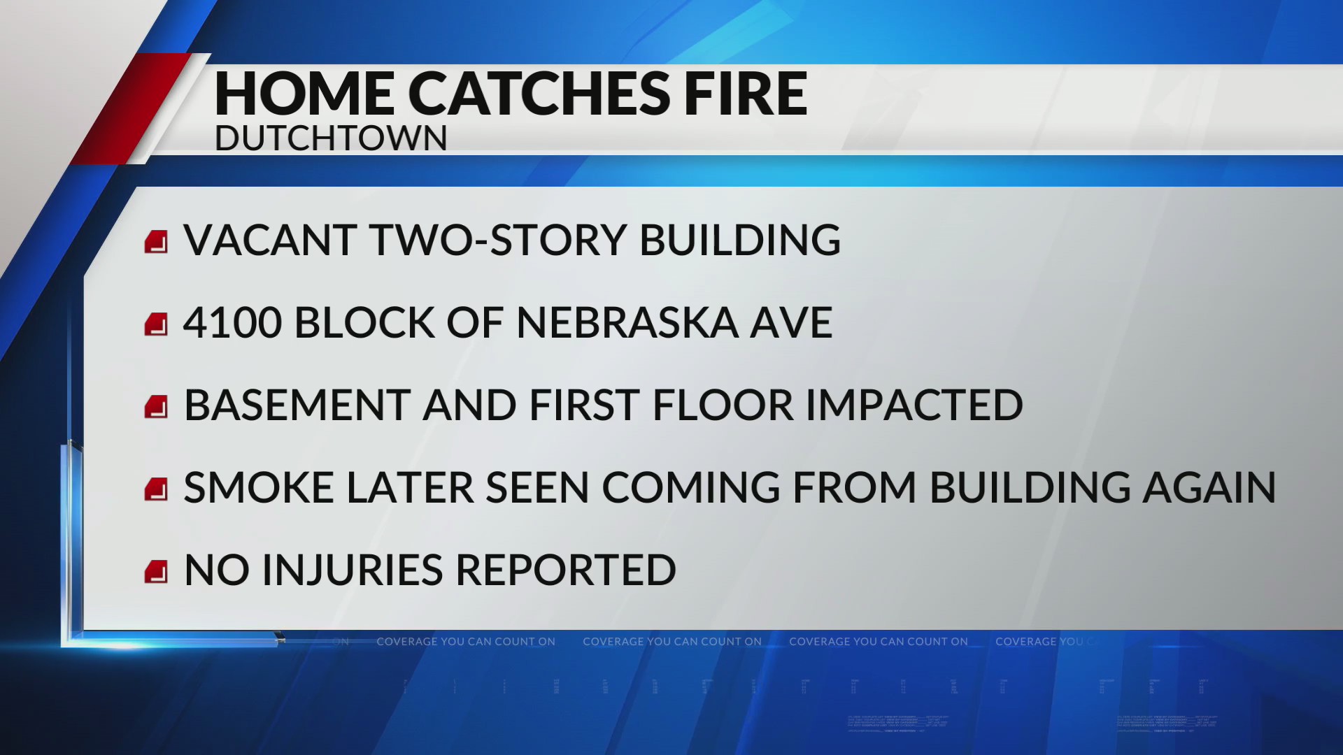 Vacant home in south St. Louis catches fire – FOX 2