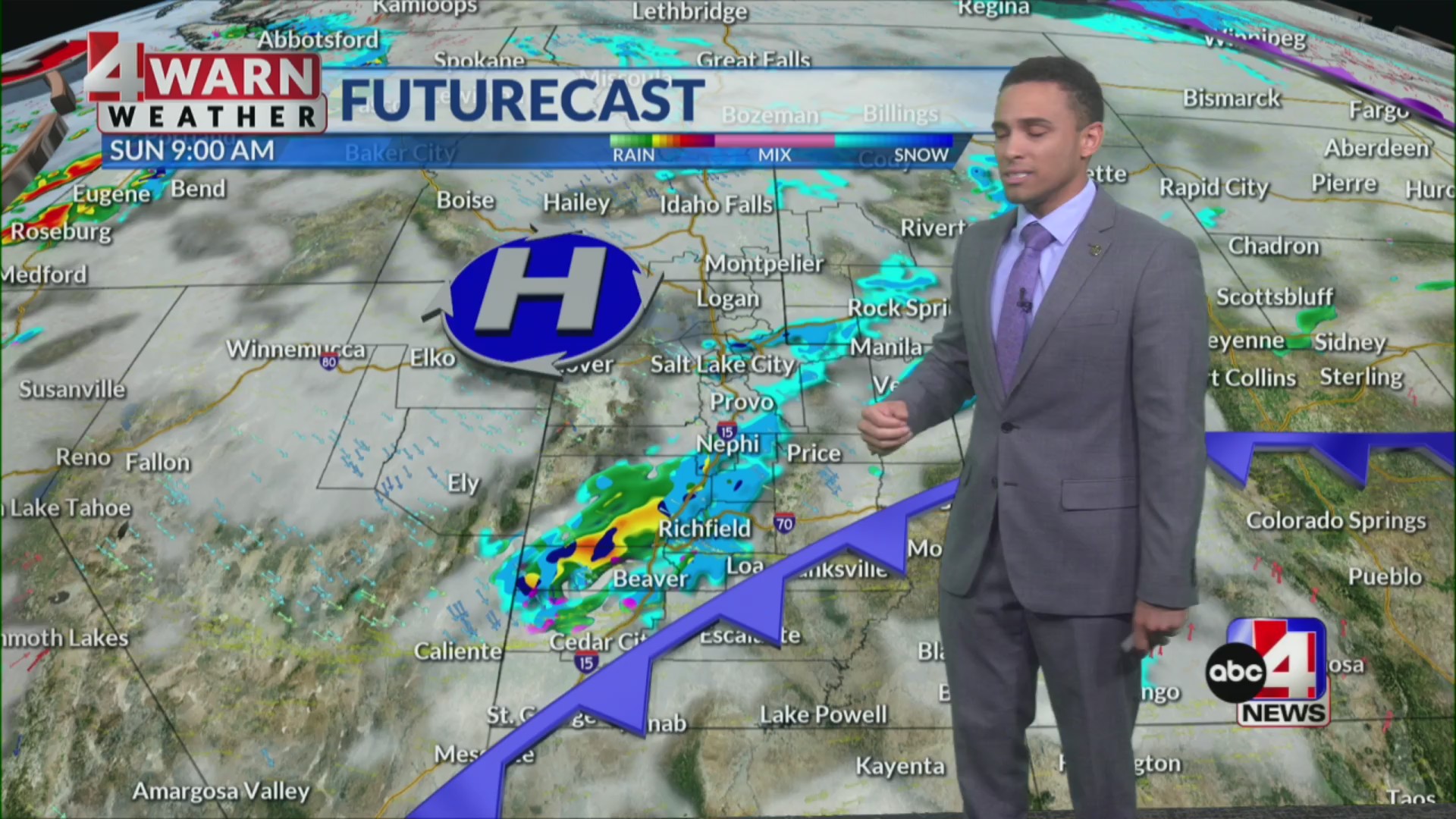 Abc4 Weather Wet weather Sunday, another round of soggy weather just around the ...