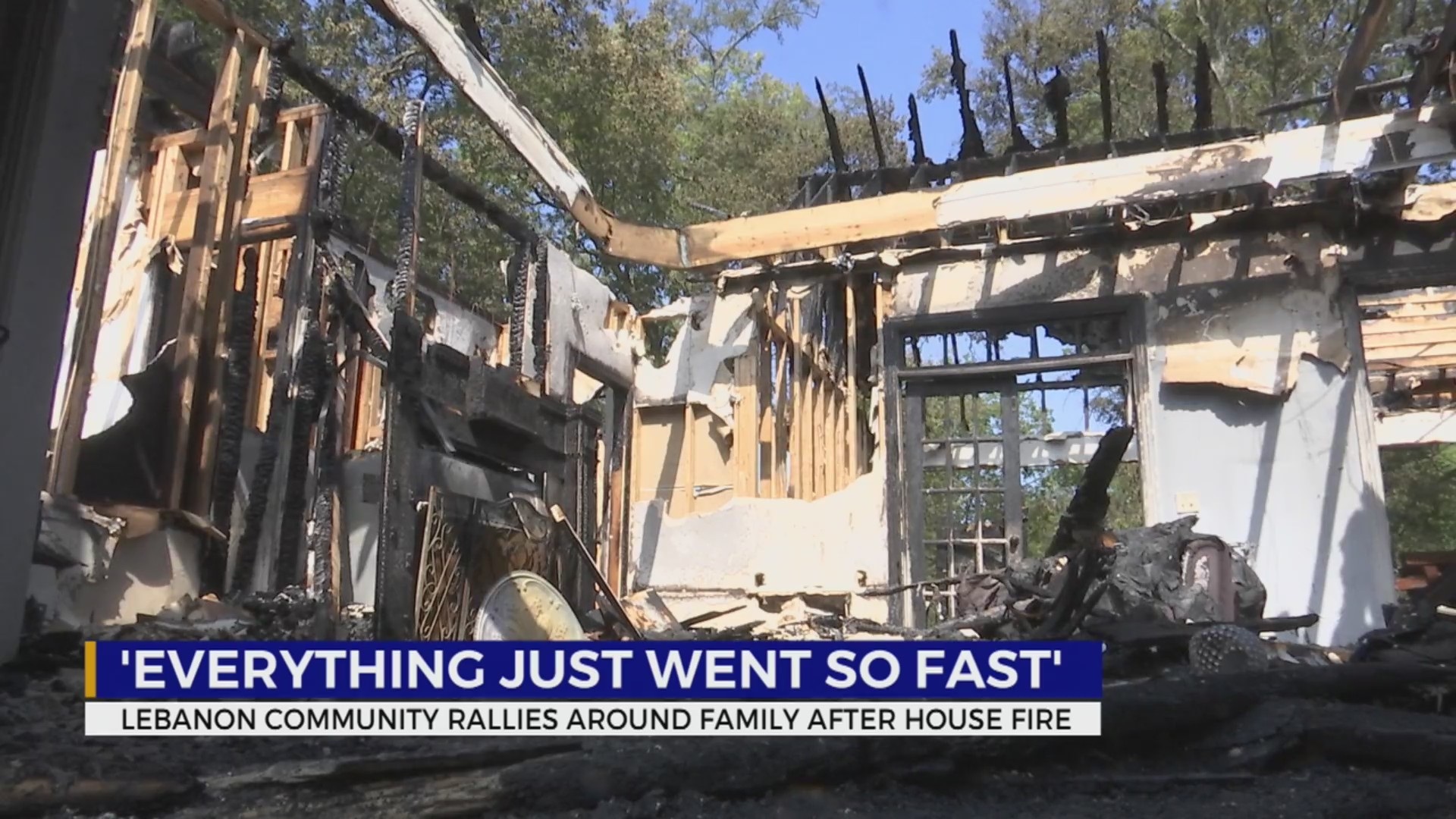 Lebanon community rallies around family after house fire – WKRN News 2
