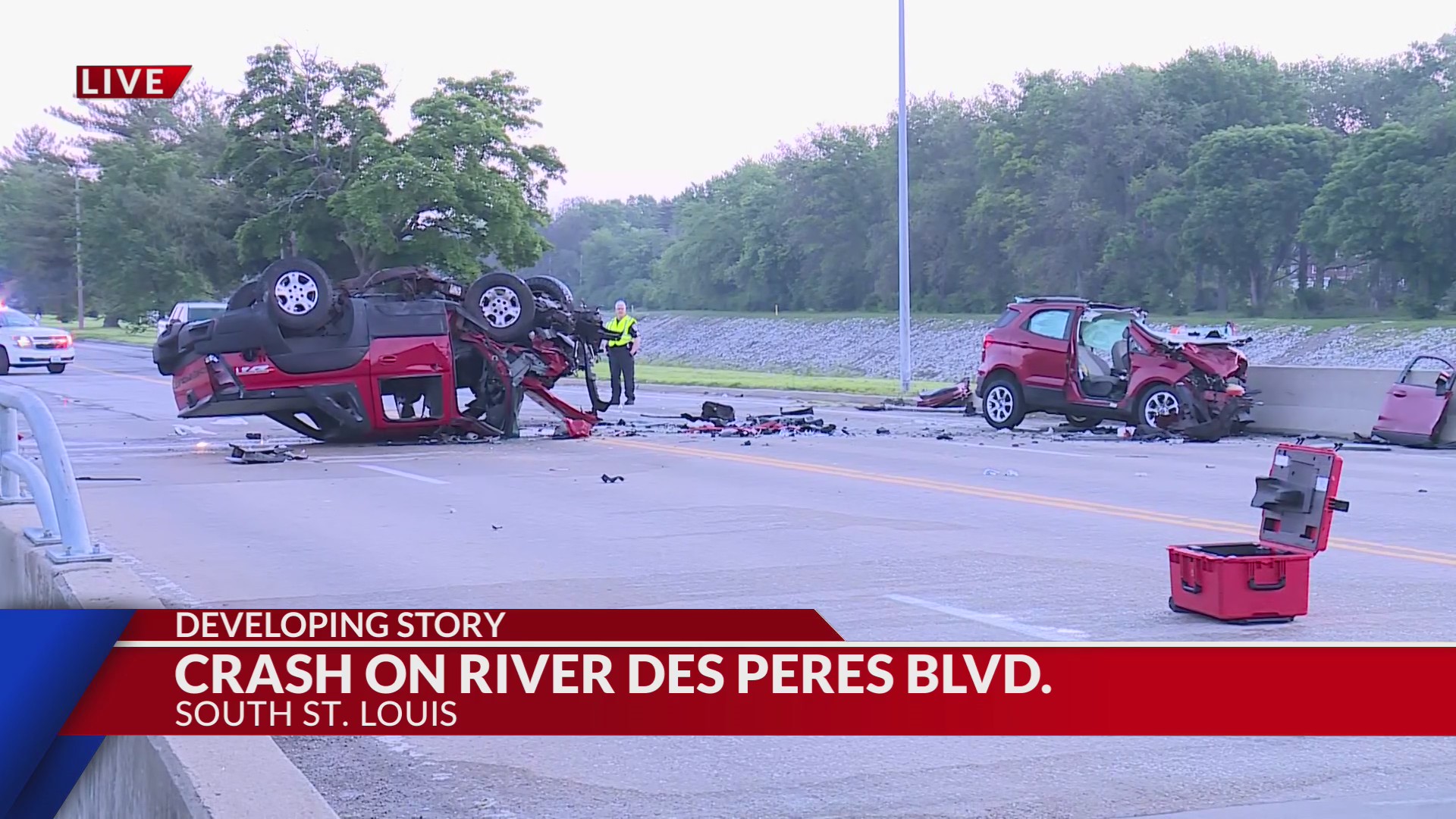 Three injured after head-on crash in south St. Louis – FOX 2