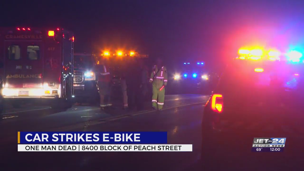 Pedestrian dead after being struck by vehicle on Peach Street Thursday ...