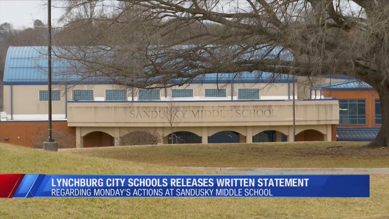 Lynchburg City Schools responds to Sandusky Middle School arrests – WFXRtv