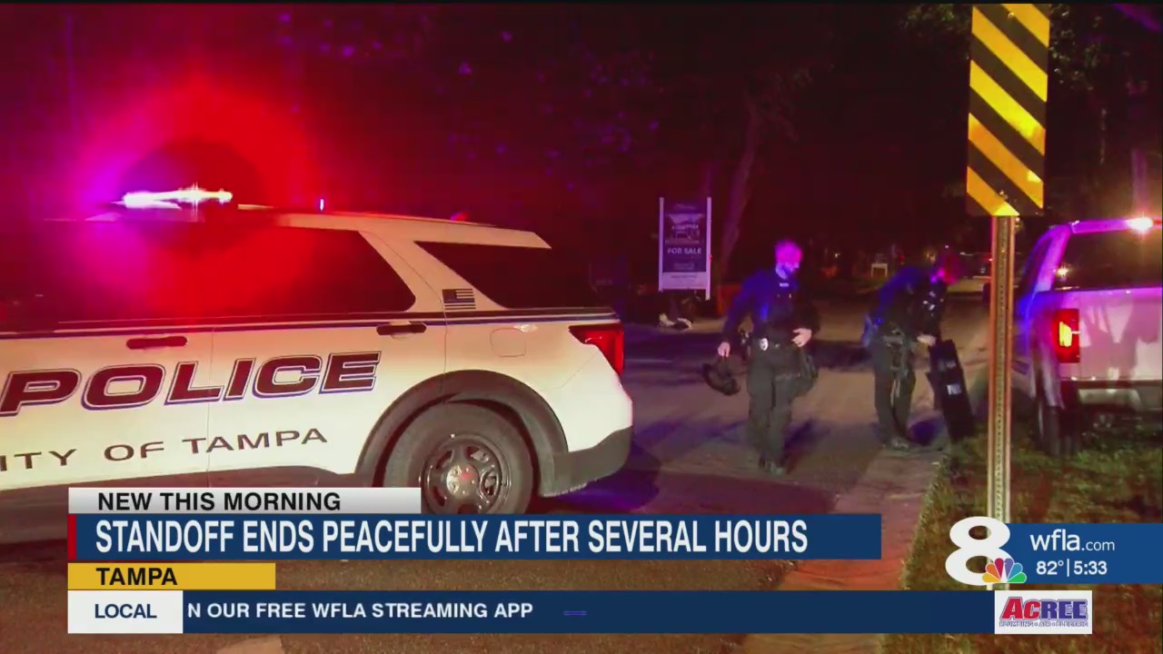 Man arrested after breaking into ex’s home, hours-long standoff: TPD – WFLA