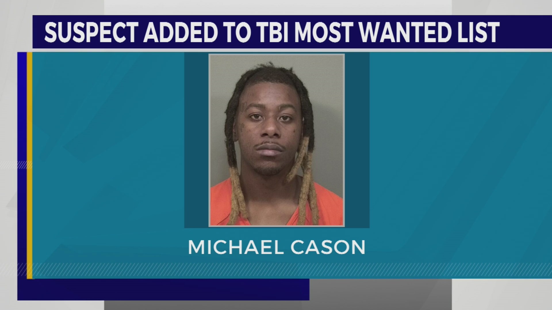 Suspect added to TBI Most Wanted list – WKRN News 2