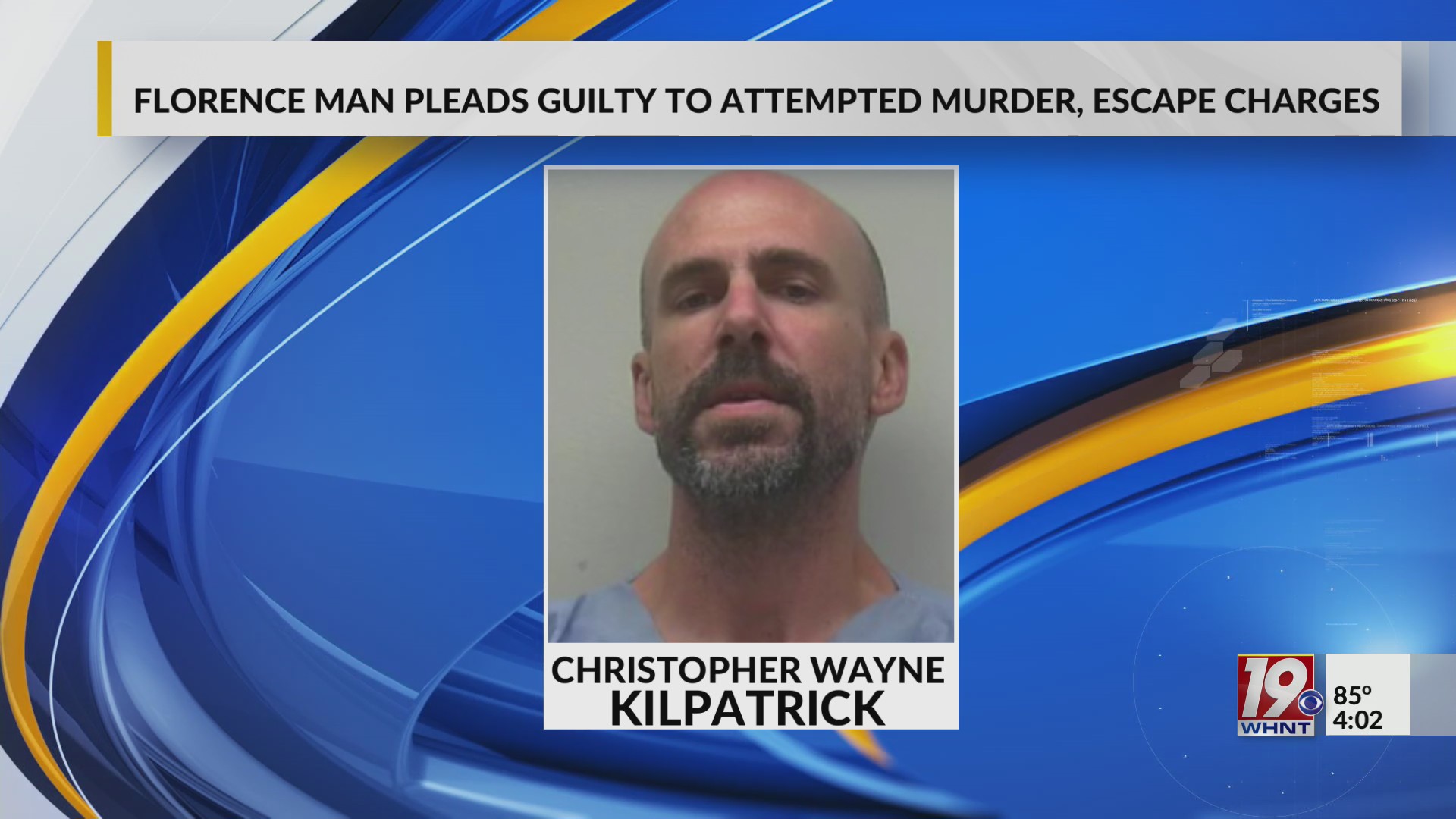 Florence Man Pleads Guilty Attempted Murder, Escape Charges | September ...