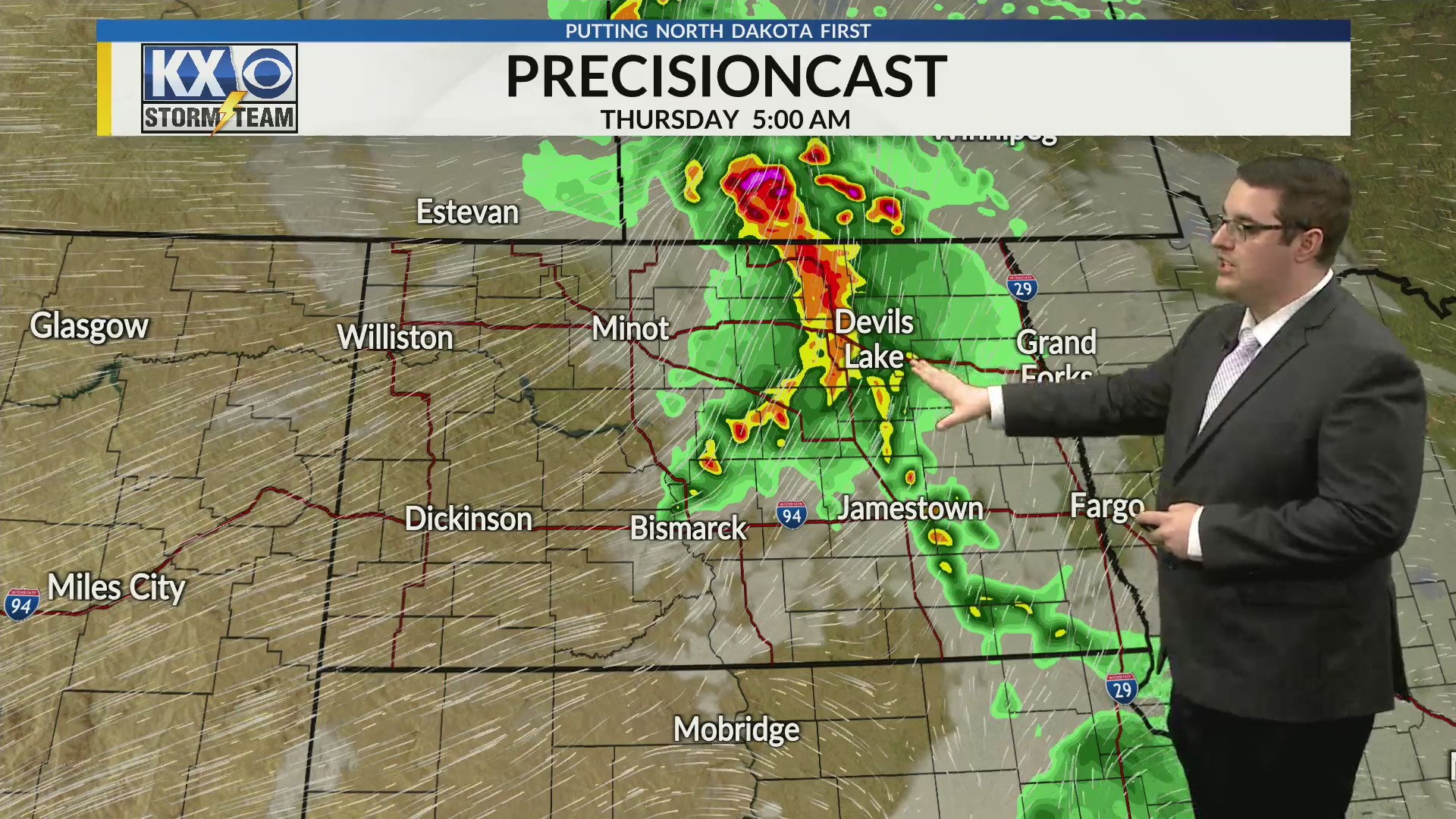 Rain moves out this morning with temperatures on the rise and fall for ...