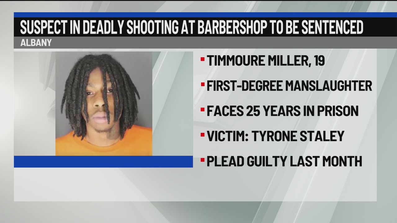 Suspect in deadly shooting at barbershop to be sentenced – NEWS10 ABC