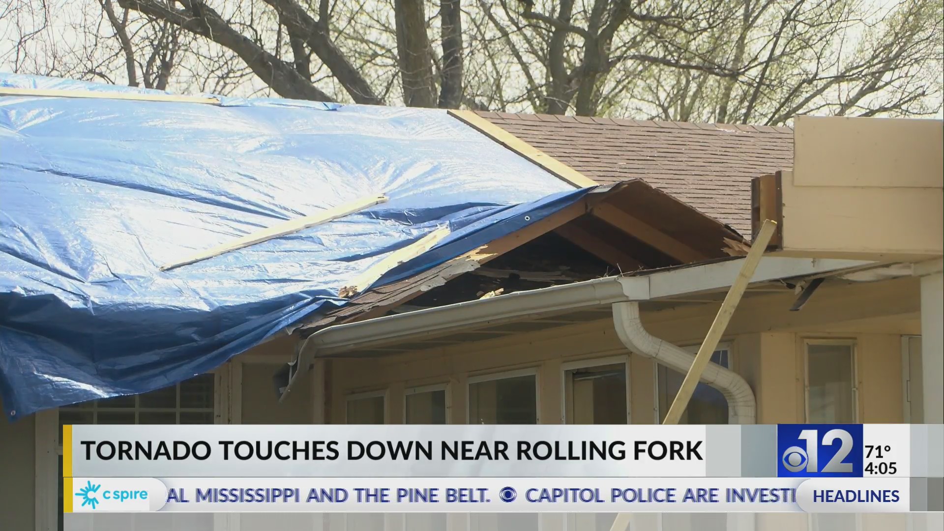 Storm strikes Sharkey County nearly two years after EF-4 tornado - WJTV