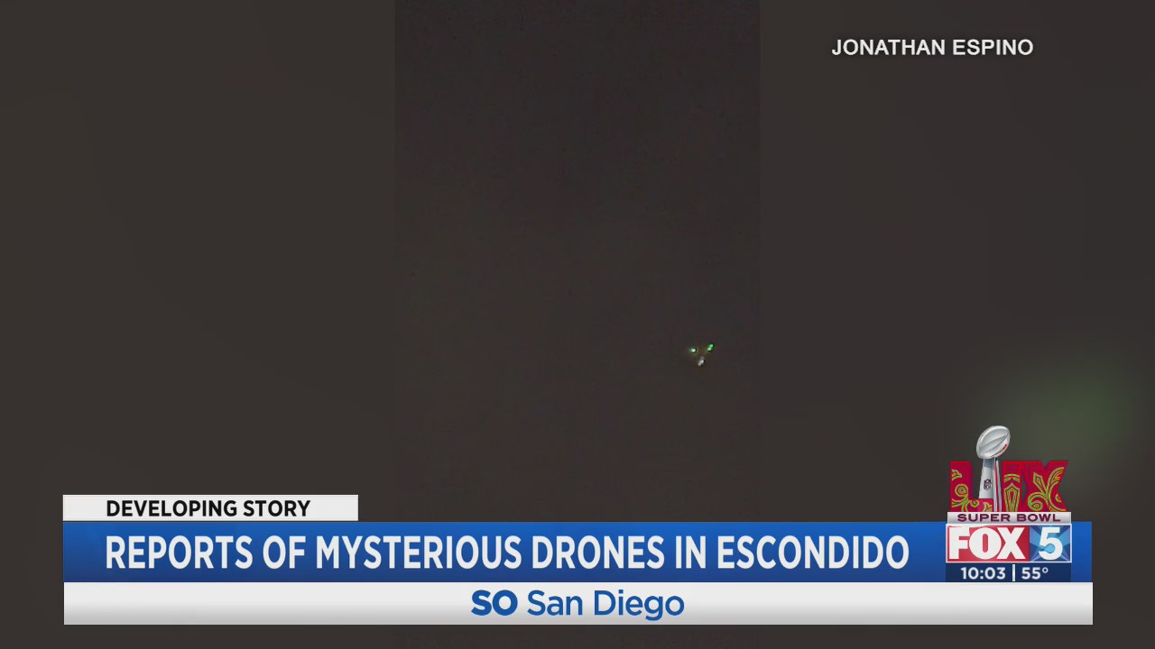 East Coast drone sightings reach San Diego – FOX 5 San Diego & KUSI News