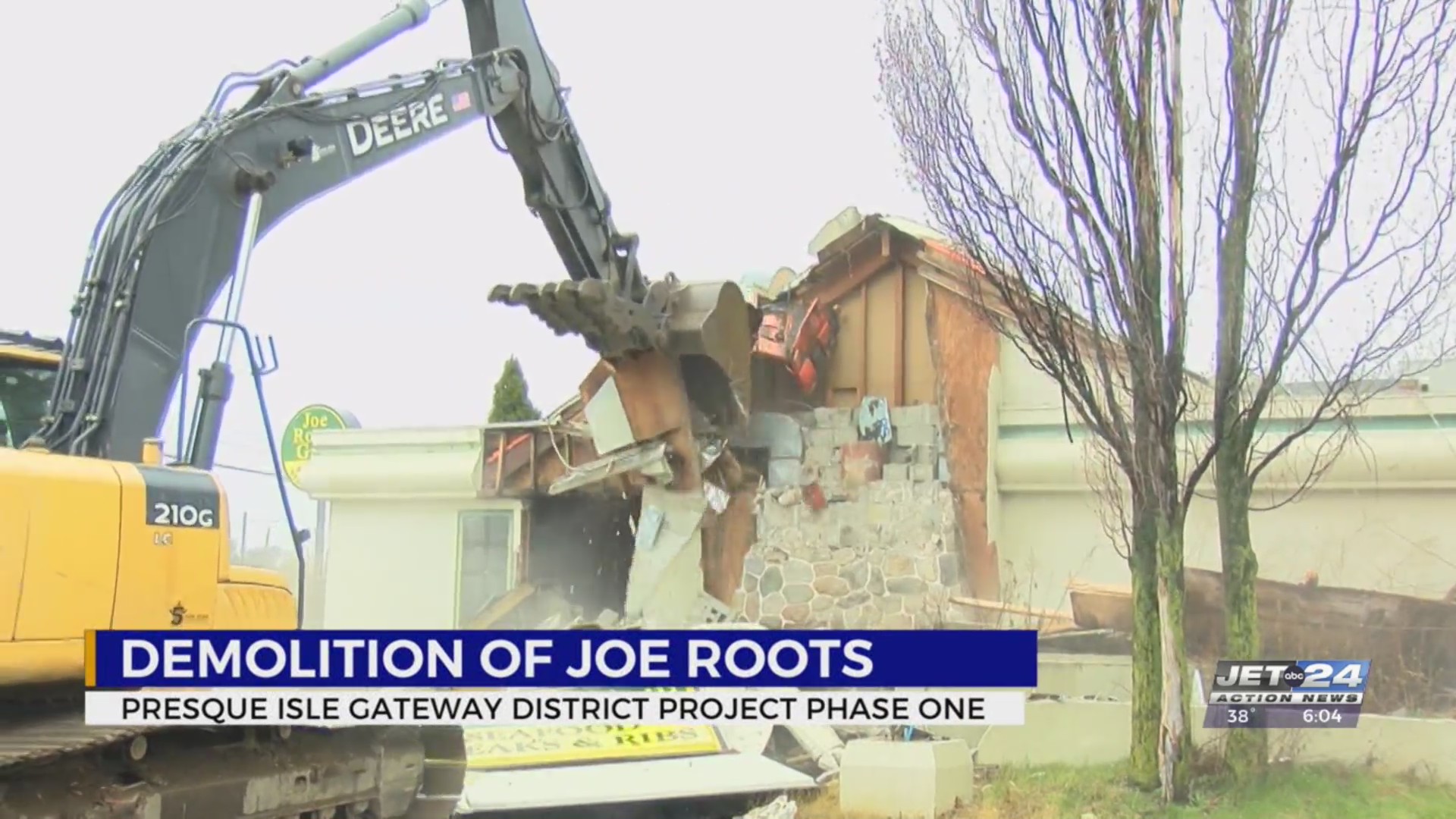 Joe Roots Grill demolished as PI Gateway District Project continues