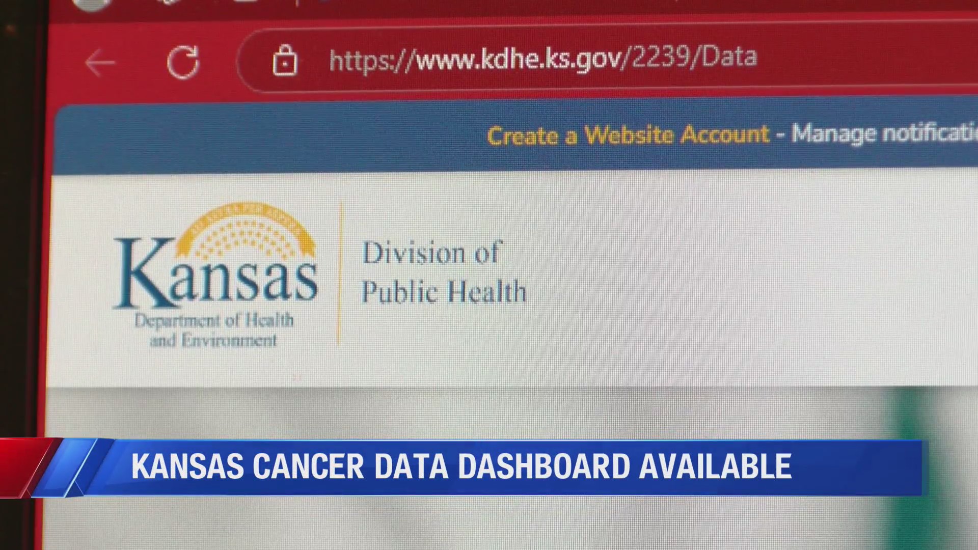 KDHE dashboard provides key cancer data – KSNF/KODE ...