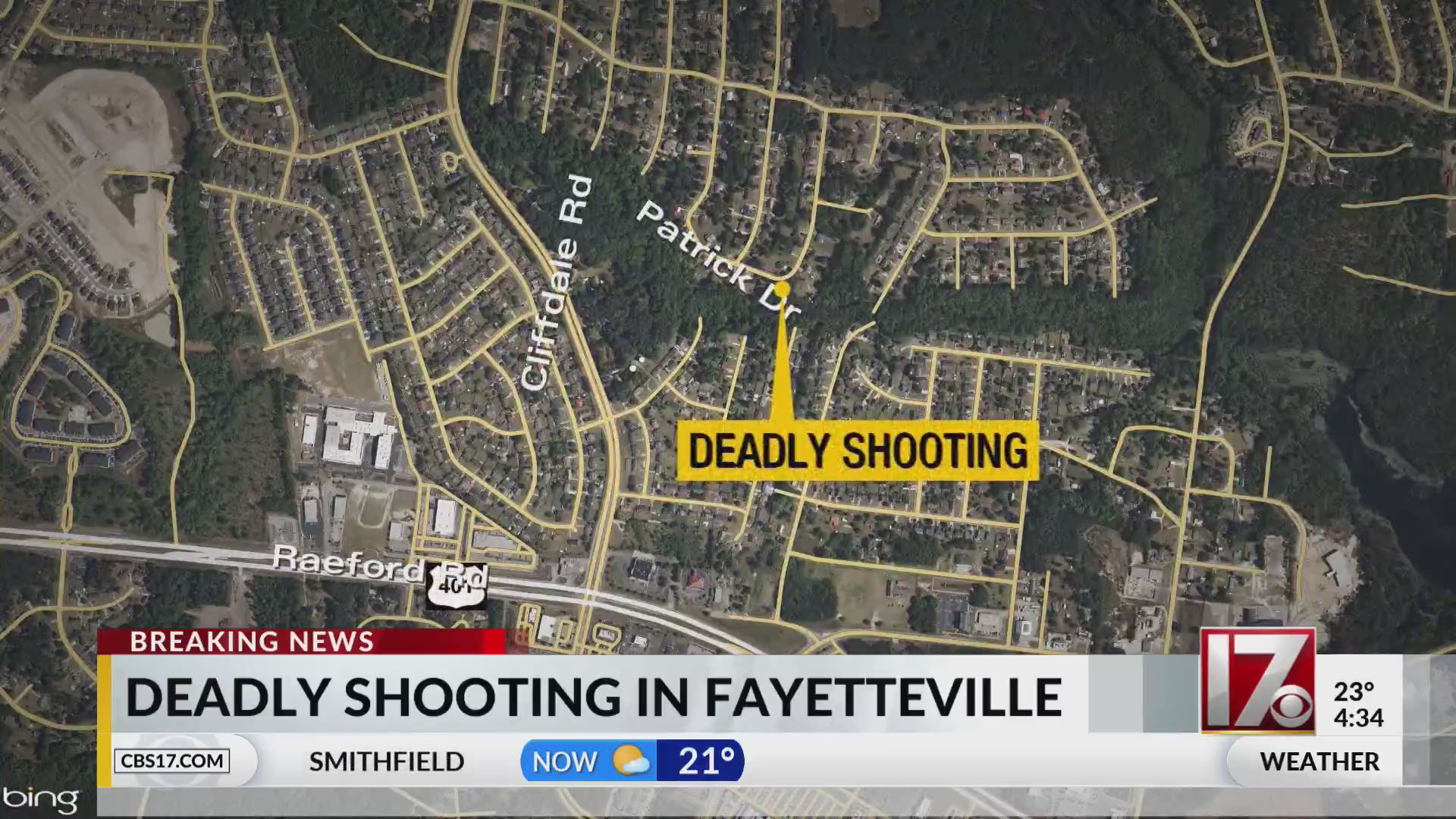 One man dead in shooting in Fayetteville, police say – CBS17.com