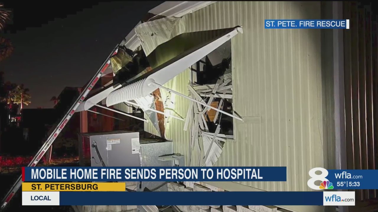 Person trapped inside burning home saved by St. Pete firefighters – WFLA