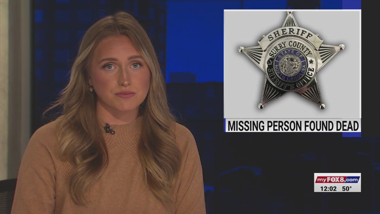 Missing woman found dead in Surry County; SBI investigating – FOX8 WGHP