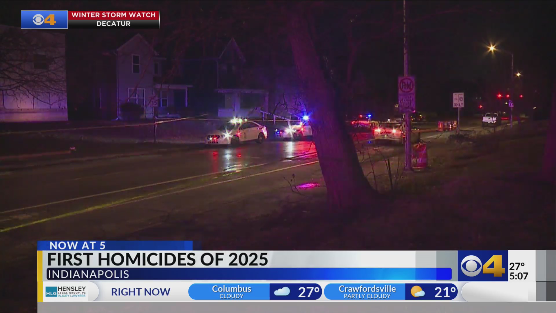 IMPD investigates first two homicides of 2025 after pair of shootings