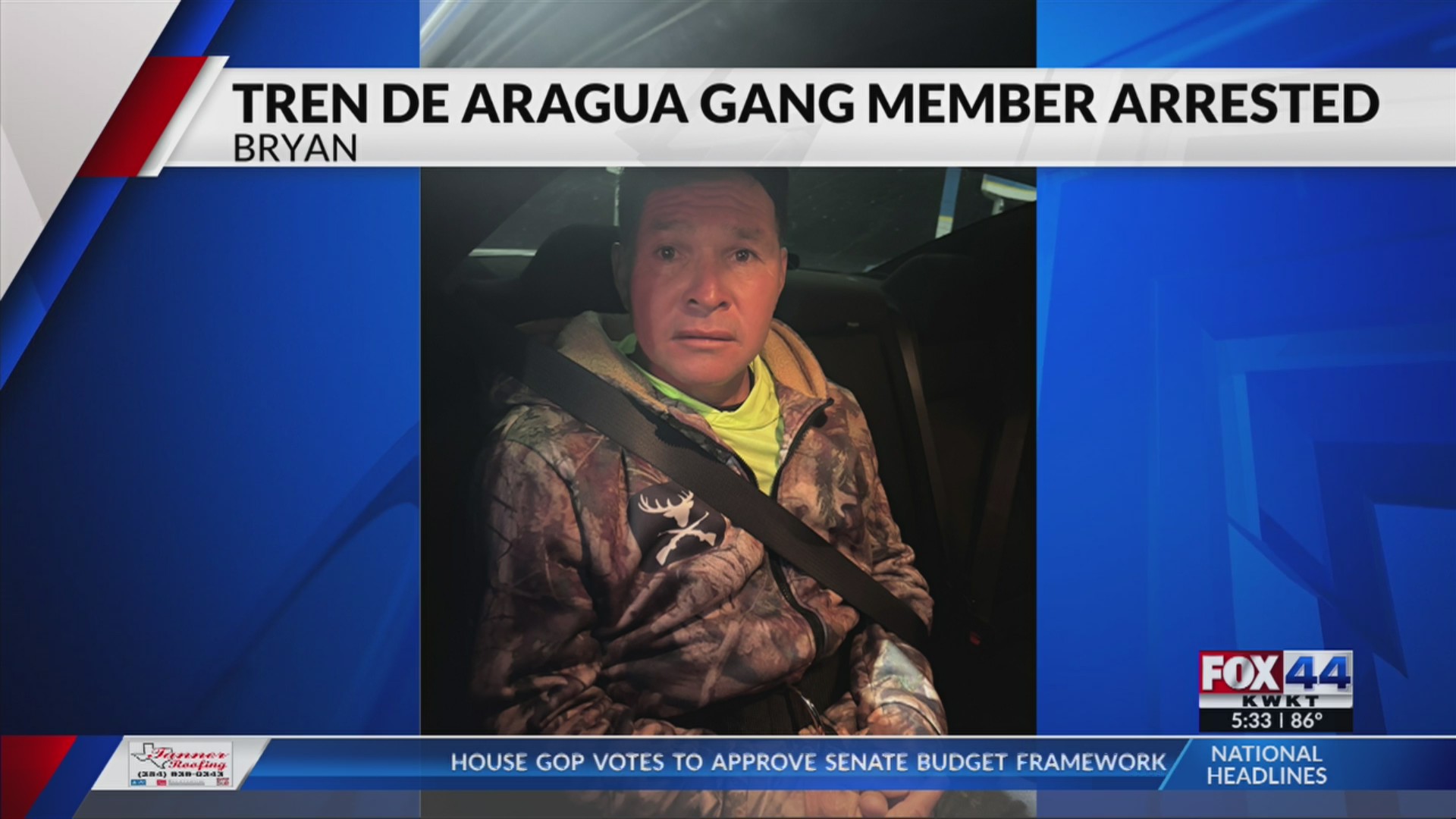 Man with ties to Venezuelan gang arrested in Bryan – KWKT – FOX 44