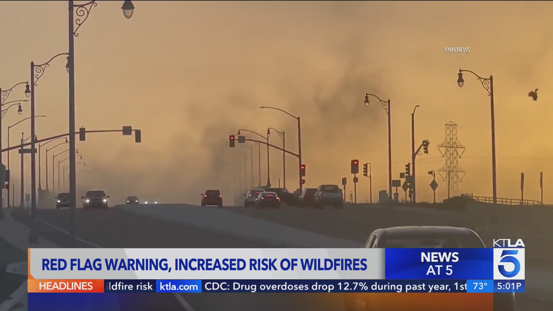 Santa Ana winds prompt red flag warnings, fire concerns in SoCal – KTLA