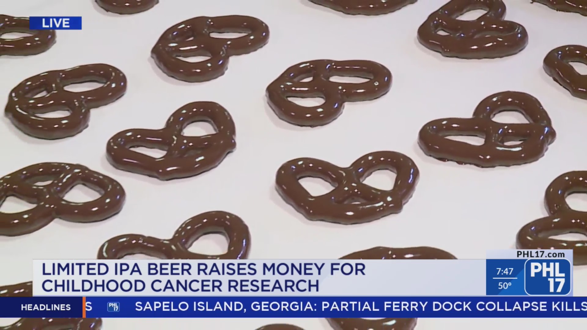 Asher’s Chocolate Co. & Conshohocken Brewery fundraise for pediatric