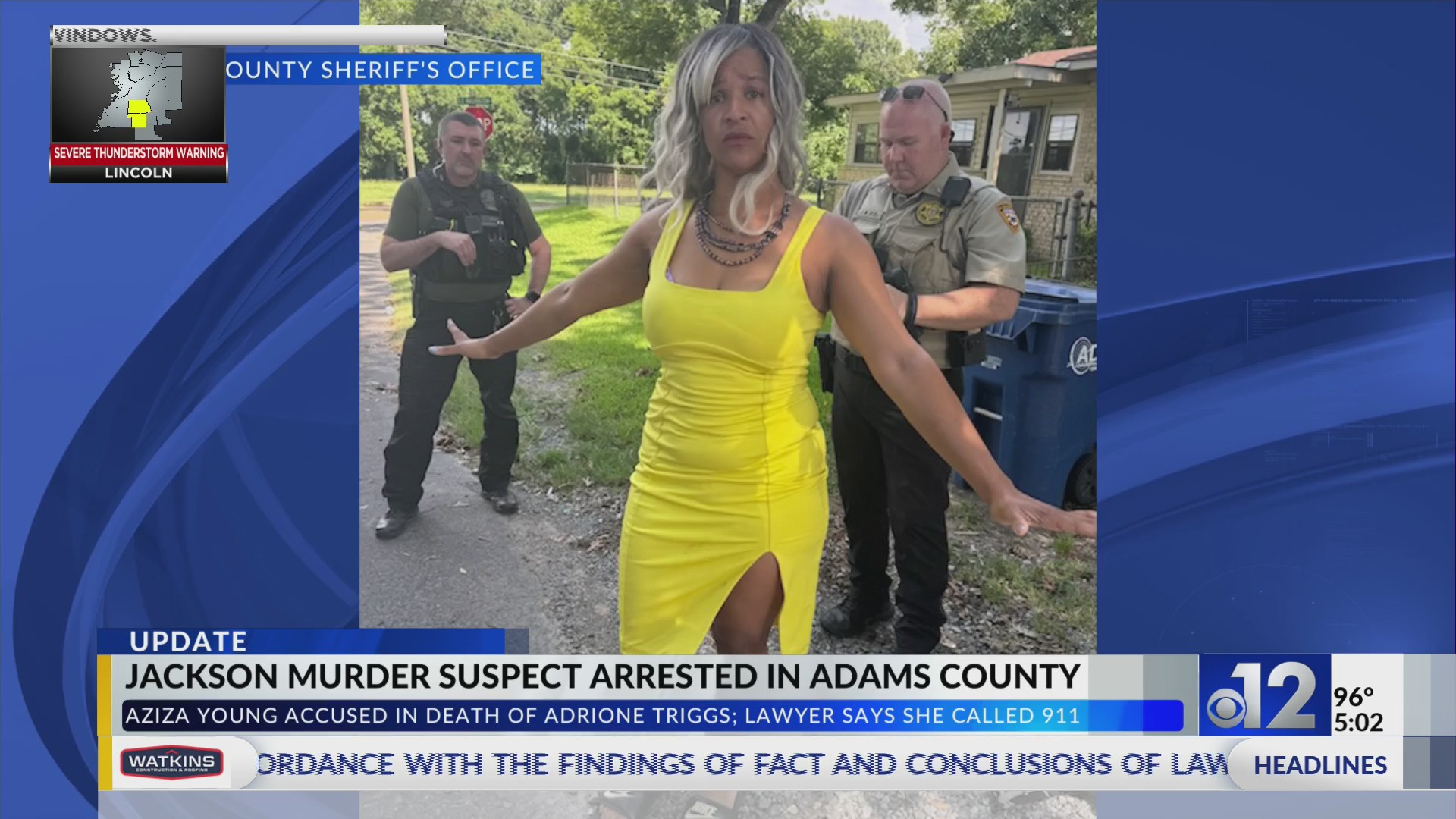 Woman wanted for Jackson homicide arrested in Adams County – WJTV