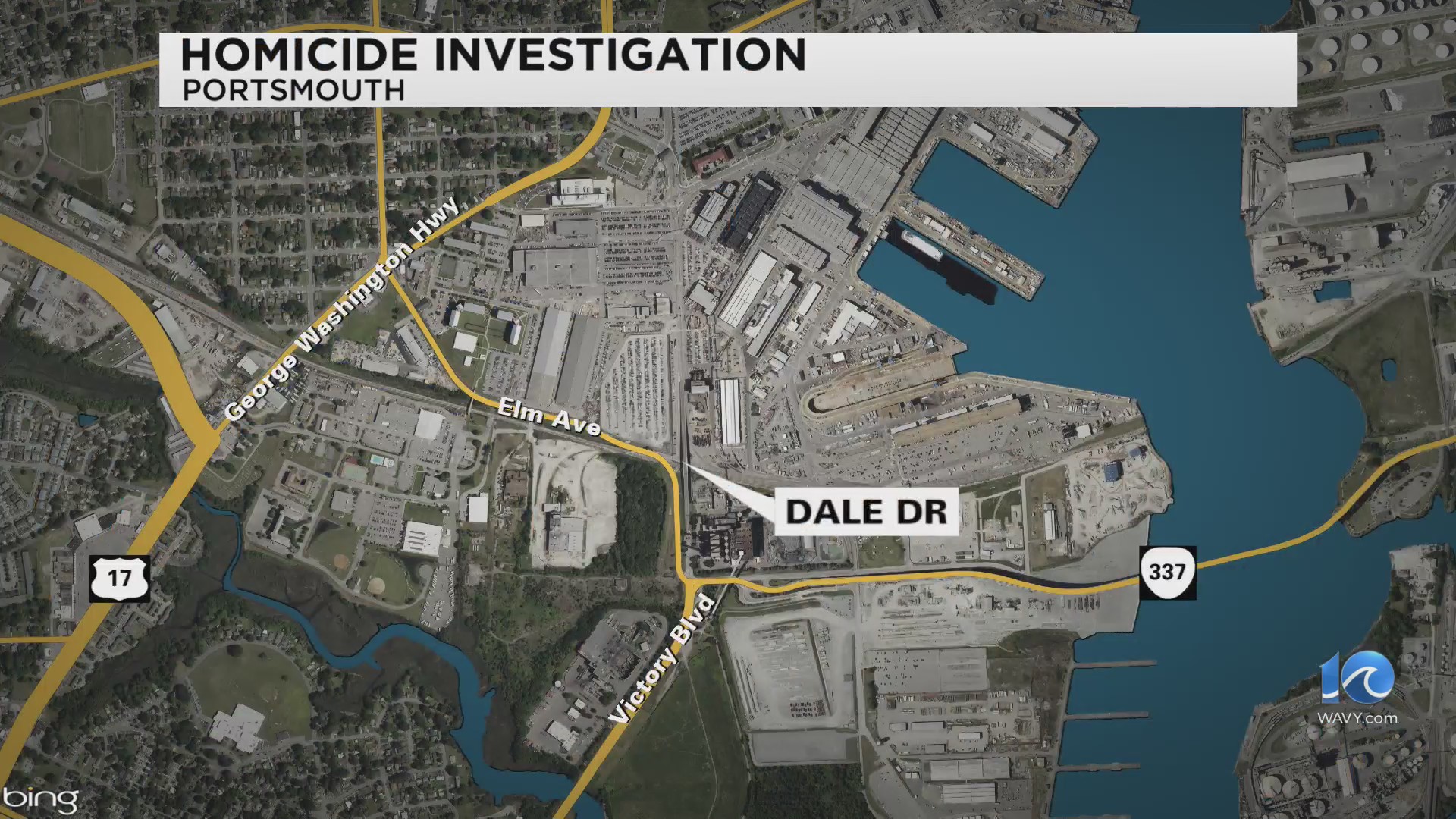 Police: 1 dead after shooting on Dale Drive in Portsmouth – WAVY.com