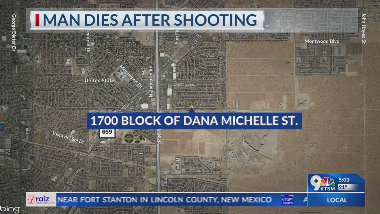 Man dies after shooting in far East El Paso – KTSM 9 News