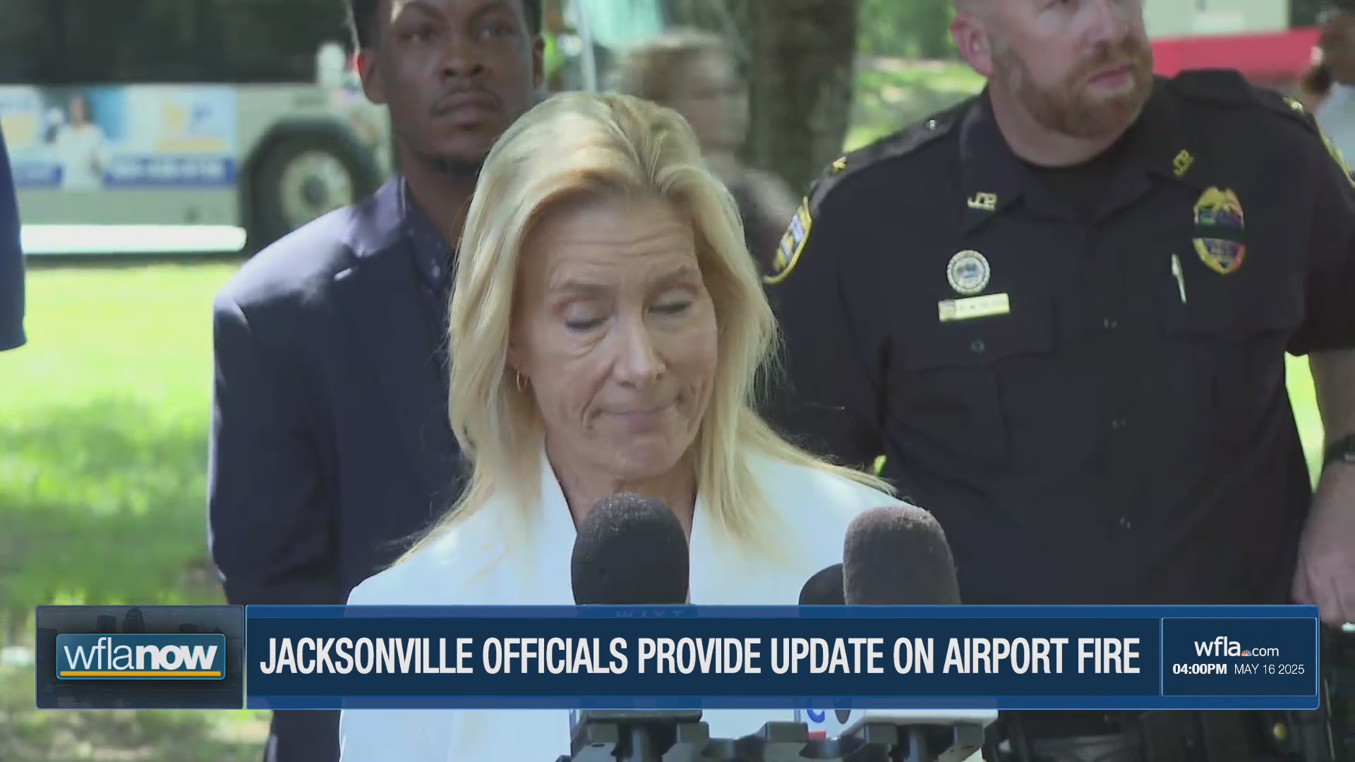 Jacksonville Mayor provides updates after airport fire – WFLA