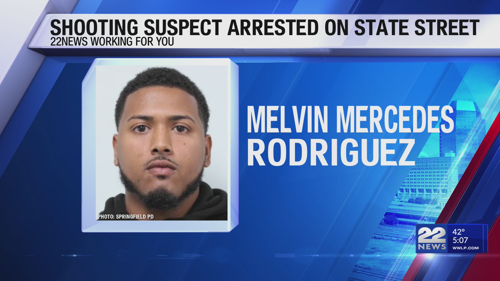 Springfield shooting suspect arrested, gun and crack-cocaine seized – WWLP