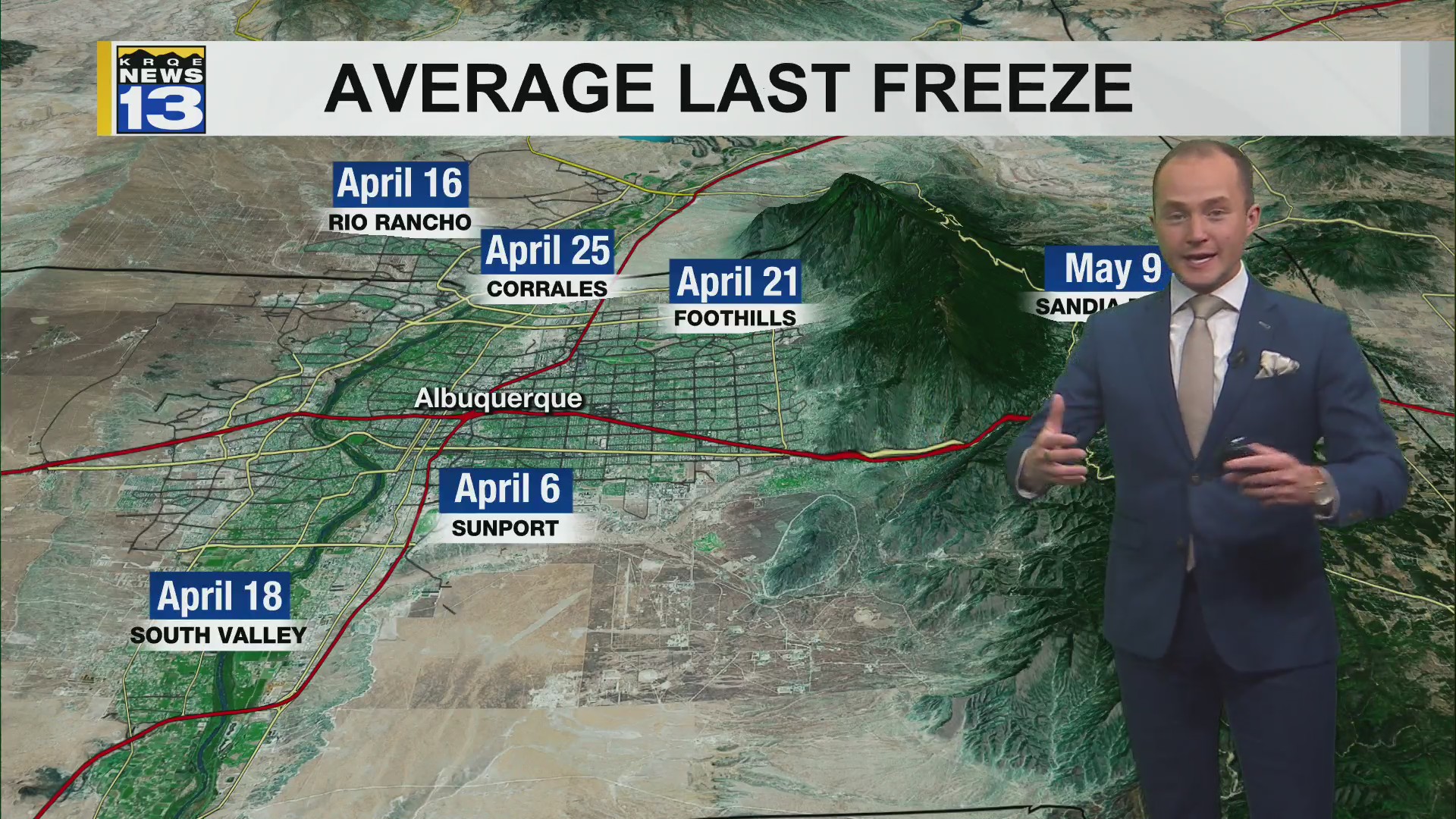 Warmest weather so far this year moves in this week – KRQE NEWS 13 ...