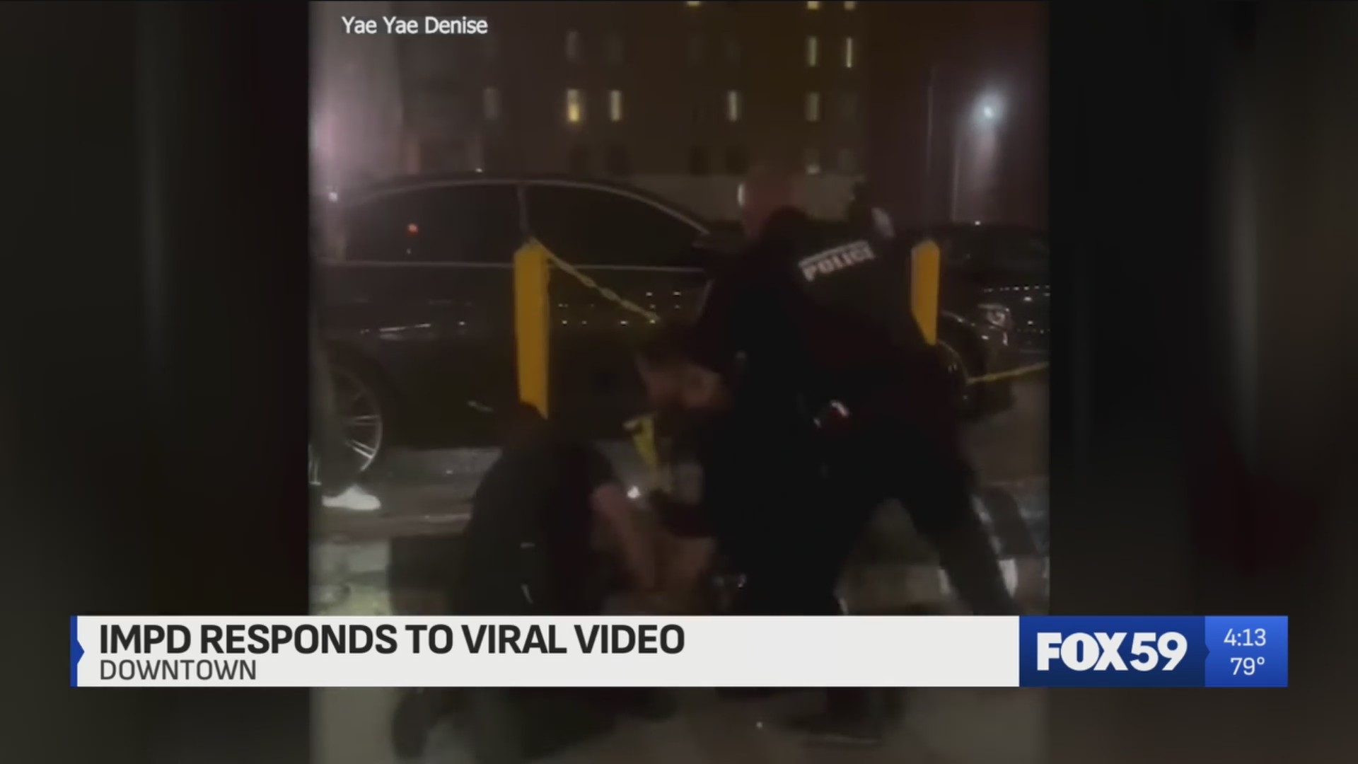 IMPD issues statement on viral arrest video – Fox 59