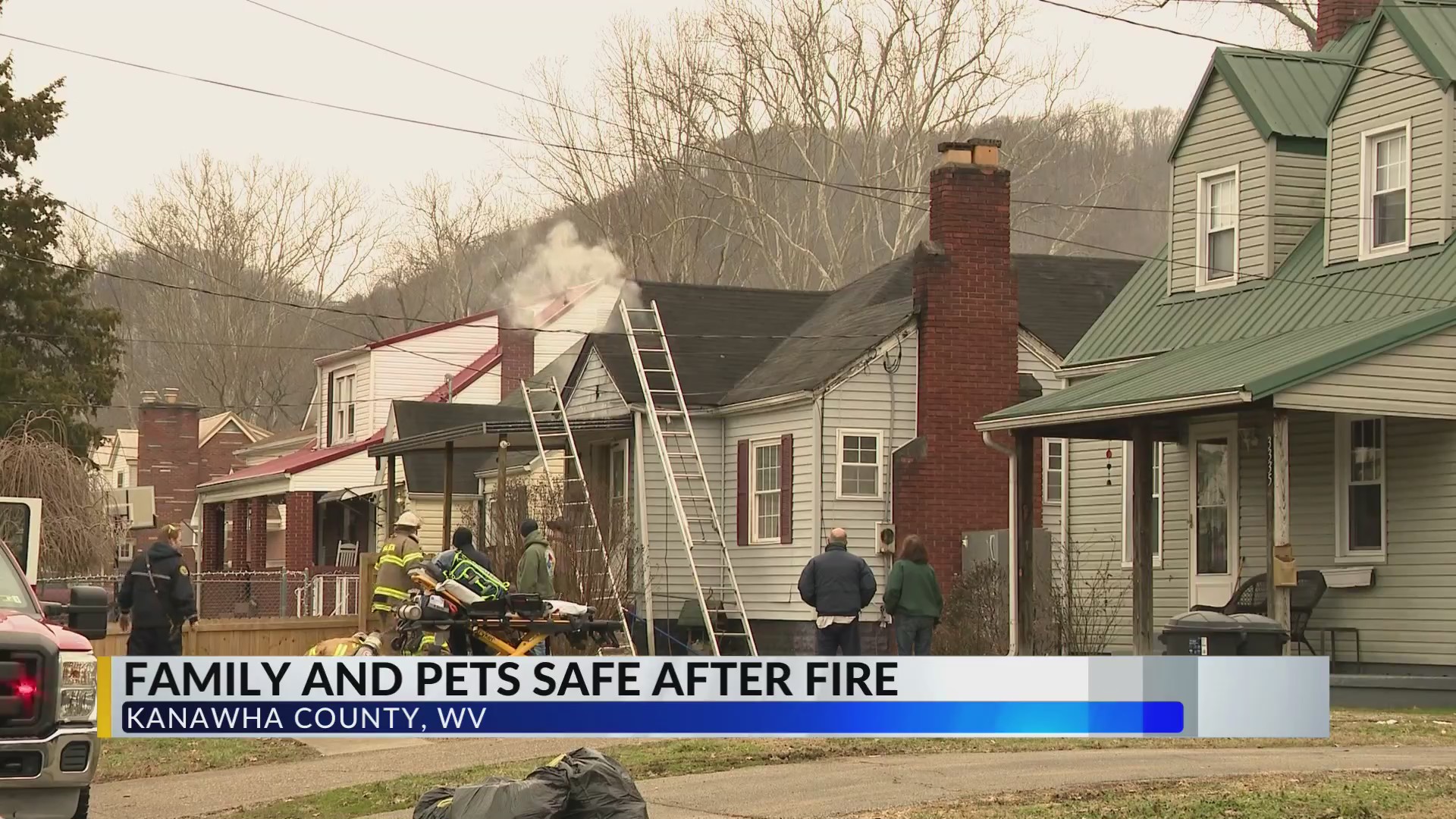 Family and pets safe after fire in Eastern Kanawha County – WOWK 13 News