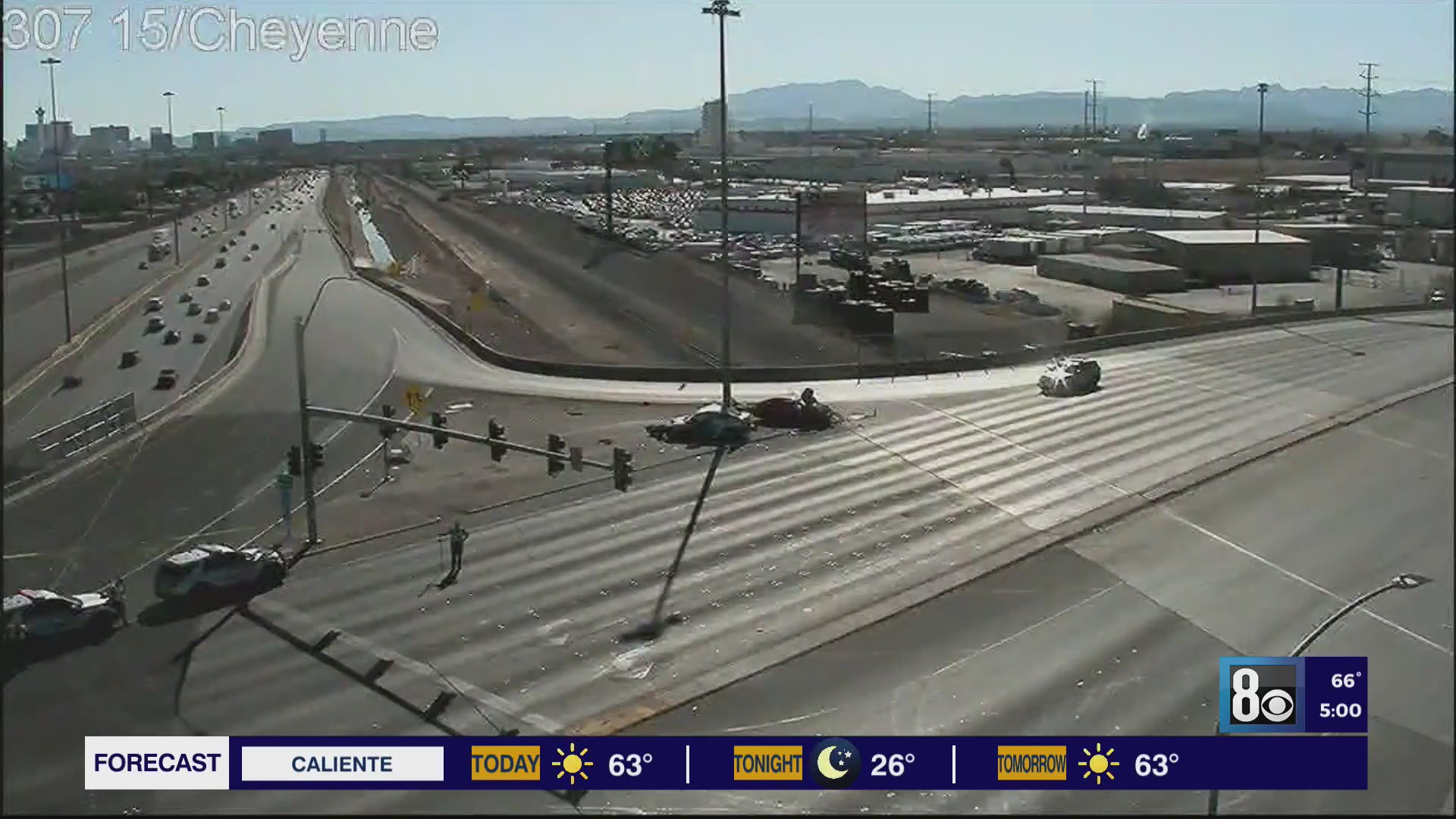 1 dead, another critical after North Las Vegas crash – KLAS