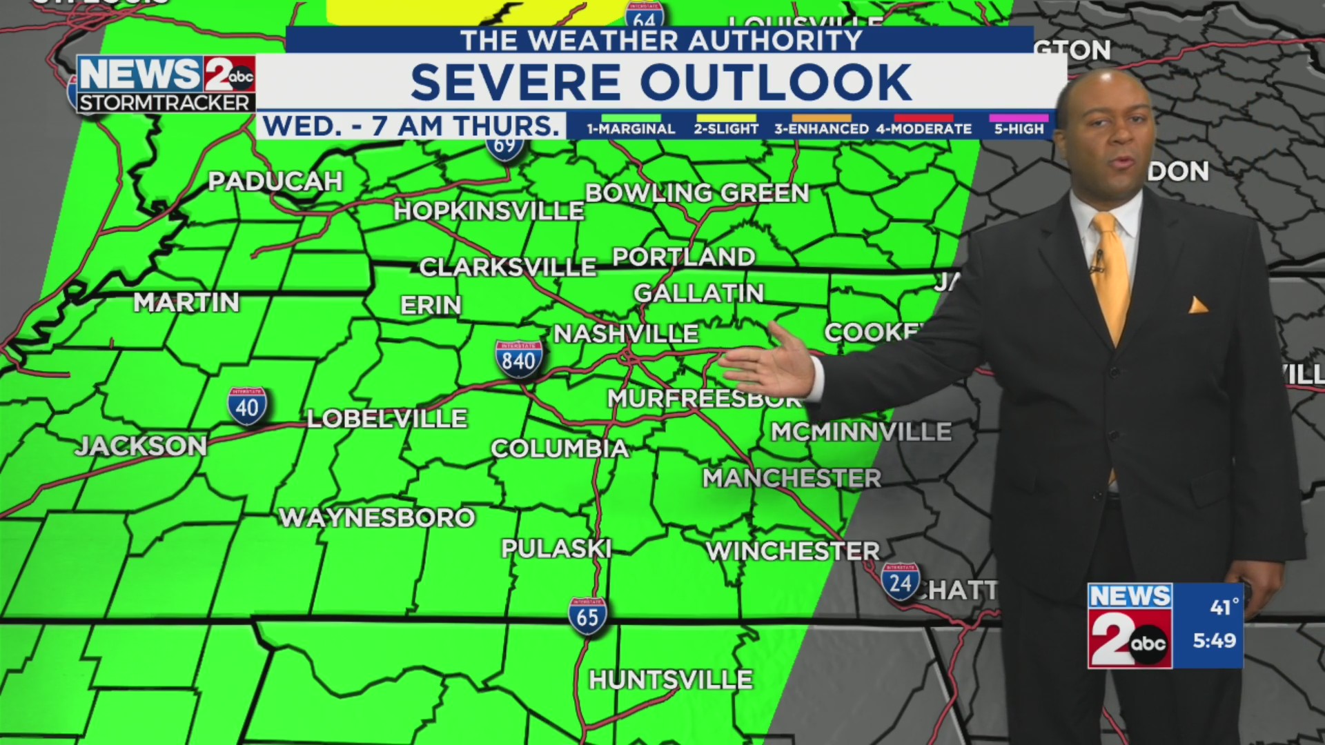 March 18, 2025 Morning Forecast – WKRN News 2