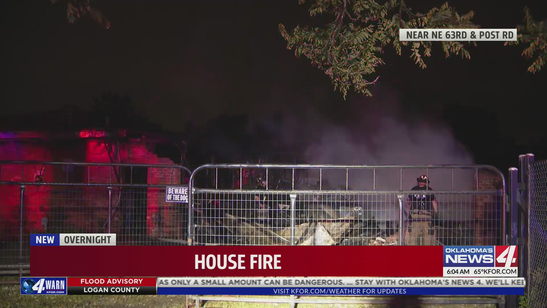 Firefighters knock down house fire in Spencer – KFOR.com Oklahoma City