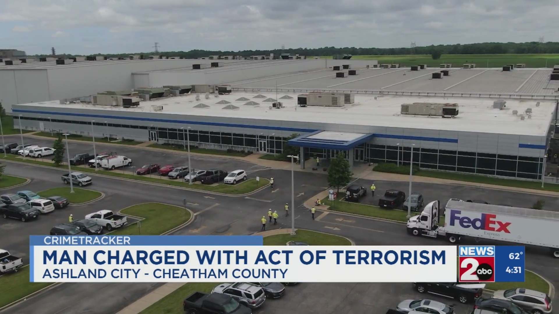 Ashland City man charged with ‘act of terrorism’ – WKRN News 2