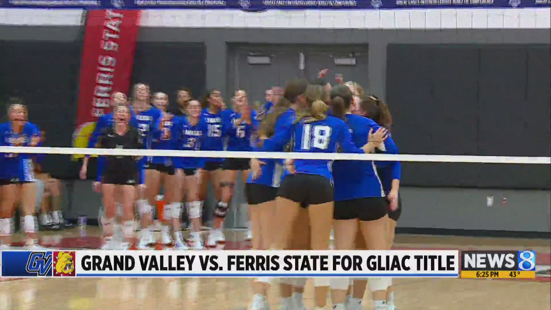 GLIAC tournament championship GVSU vs. Ferris WTTV CBS4Indy