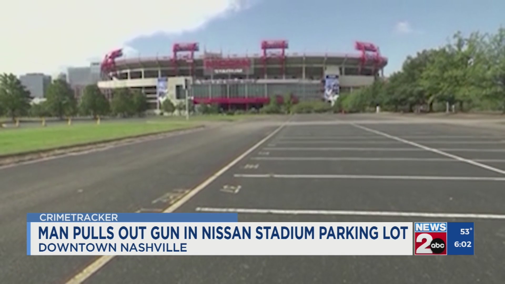 Man allegedly pulls out gun in Nissan Stadium parking lot – WKRN News 2
