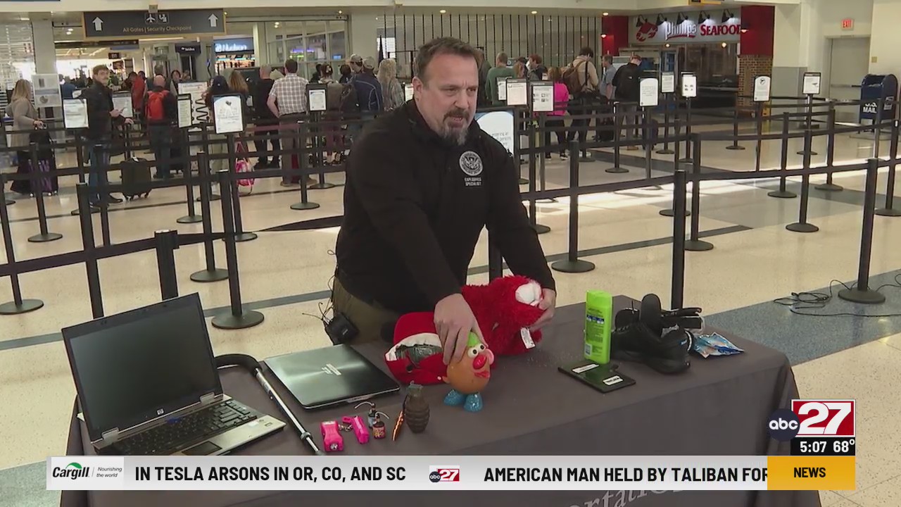 Harrisburg TSA agents demonstrate how explosives are found in everyday ...