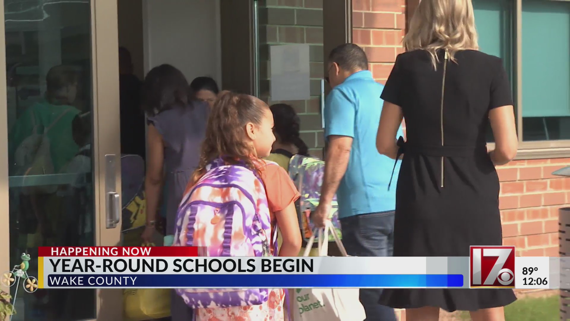 Year round students back to school in Wake County